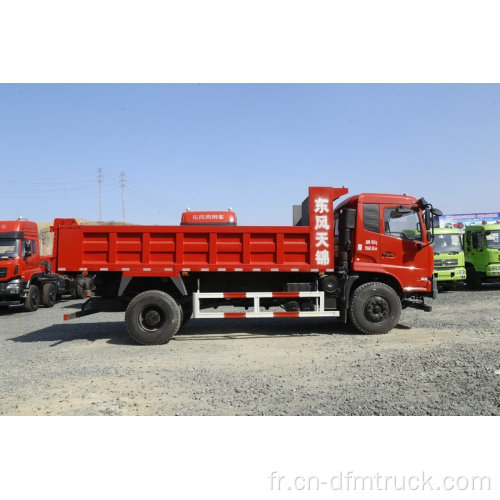 Mini camion-benne Dongfeng avec cabine à tête plate